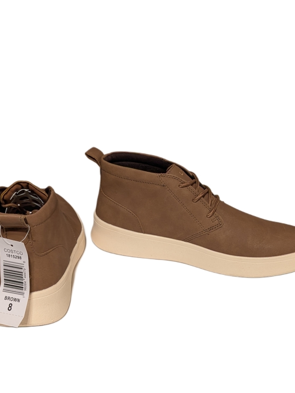 IZOD Palmer Chukka Boots Mens 8M Brown Memory Foam Lace Up Casual Shoes 1815298 - Picture 7 of 10